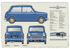 Morris Mini-Minor Deluxe 1962-64 Glass Cleaning Cloth